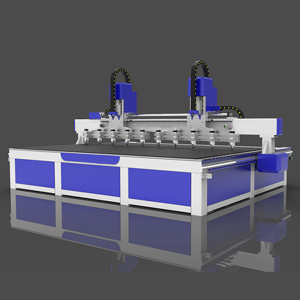 1325 2040 Máquina enrutadora CNC para carpintería de husillo múltiple